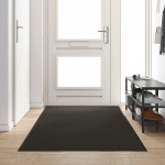 Uksematt muu must 120 x 250 cm pol&uuml;amiid ja pvc