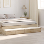 VOODI SAHTLID SONOMA TAMME 200X36,5X16,5 CM T&Ouml;&Ouml;DELDUD PUIT