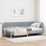 Nurga voodiraam Helehall 90 x 200 cm kangas