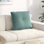 Seljatugi padi mere roheline 60 x 50 cm korter kangas