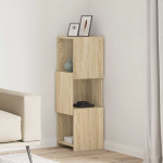 Nurgakapp sonoma tamm 30,5x30x95cm tehispuit