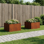 Aia istutuskast 2 tk rooste 100 x 100 x 40 cm