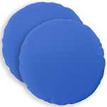 Diivanipadi 2 pcs HEERLEN Kuninglik sinine &Oslash; 40 cm Pol&uuml;ester