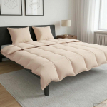 T&auml;ispika aasta tekk Beež 200 x 200 cm 100% Looduslik Kapok
