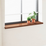 Akna aluskate Pruun puit 140 x 30 x 4,5 cm PVC