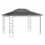 Lehtla 4 x 3 x 2,7 m, antratsiithall, 160 g/m&sup2;