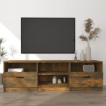 Telerikapp, suitsutatud tamm, 150 x 33,5 x 45 cm, tehispuit