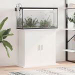 Akvaariumi alus, valge, 81 x 36 x 73 cm, tehispuit