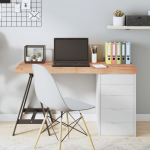 Lauaplaat, helepruun, 120 x 60 x (2-6) cm, t&ouml;&ouml;deldud tammepuit