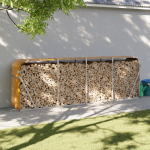 K&uuml;ttepuude alus, helepruun, 300 x 45 x 100 cm, tsingitud teras