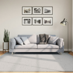 Vaip "huarte", l&uuml;hikese narmaga, pestav, hall, 200x200 cm