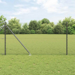 Aed koos postidega hall 1 x 10 m pvc kaetud teras