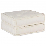 MODULAR POUFF CREAM 70X70X36 KANGAS