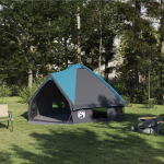 Teepee Telk 6-Inimesele Sinine ja Hall 431 x 366 x 185 cm