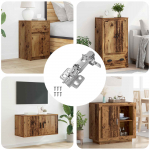 Hing 12 tk nikkel 139 x 64,1 x 10 mm raud