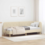 Nurga voodiraam cream 80 x 200 cm kangas