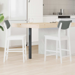 S&ouml;&ouml;gitoa Toolid 2 tk Valge 48 x 49 x 95 cm Paks Kautsukipuit