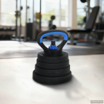 4-in-1 hantli, kangi ja kettlebelli komplekt 30kg 30kg