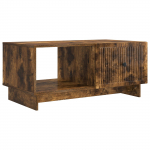 Kohvilaud Suitsutatud tamm 90 x 50 x 40 cm Tehispuit