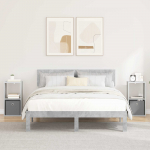 &Ouml;&ouml;kapp sahtliga 2 pcs Betoonhall 30,5 x 27 x 59,5 cm Tehispuit