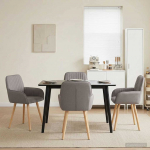 S&ouml;&ouml;gitoa Toolid 4 pcs kangas Pruunikashall 56,5 x 50 x 87,5 cm
