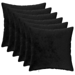 Diivanipadi 6 tk HEERLEN must 45 x 45 cm flanell