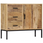 Puhvetkapp, 88 x 30 x 71 cm, toekas mangopuit