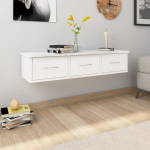Seinasahtlid, valge 88x26x18,5 cm tehispuit