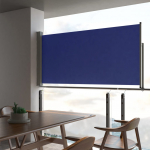 Lahtit&otilde;mmatav terrassi k&uuml;lgsein, 120 x 300 cm, sinine