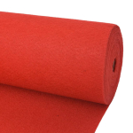 N&auml;itusevaip sile 1,2x12 m punane