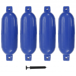 Paadivendrid 4 tk sinine 58,5 x 16,5 cm pvc