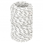 Punutud paadik&ouml;is, valge, 2 mm x 50 m pol&uuml;ester