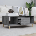 Diivanilaud, hall sonoma tamm, 90x50x36,5cm, tehispuit