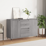 Puhvetkapp, hall sonoma tamm, 104 x 35 x 70 cm, tehispuit