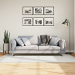 Vaip "oviedo" l&uuml;hikese narmaga, kreemjas, 100 x 200 cm