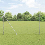 Aed koos postidega h&otilde;bedane 1.6 x 10 m pvc kaetud teras