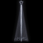 LED j&otilde;ulupuu, 495 LEDi, k&uuml;lm valge, 300,5 cm