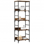 Raamatukapp Vana puit 50x33x153 cm Engineered Wood
