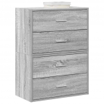 KAPID 2 SAHTLIGA 2 TK, HALL SONOMA TAMM, 60X31X40 CM, TEHISPUIT