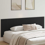 Voodi Peatoe peaga Must tamm 160 x 1.5 x 80.5 cm Tehispuit