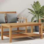 Kohvilaud pruun 110 x 55 x 45 cm tugev tiikpuu