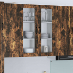 Seinakapp k&ouml;&ouml;ki suitsetatud tamm 80 x 31 x 100 cm tehispuit