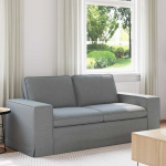 Diivan helehall 182 x 80 x 82 cm kangas