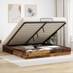Ottomani voodiraam Vana puit 203 x 180 x 25 cm T&ouml;&ouml;deldud puit