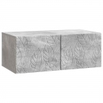 Rippuv TV kapp 98 x 31 cm Betoonhall Tehispuit