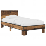 Peatsiga voodiraam Vana puit 80 x 200 cm Tehispuit