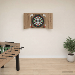 Dartboardi kapp Artisan tamm 56 x 12 x 53,5 cm Tehispuit
