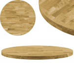 Lauaplaat tammepuidust, &uuml;mmargune, 44 mm, 400 mm