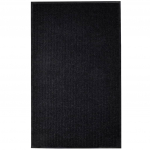 Uksematt, must, 117x220 cm, pvc