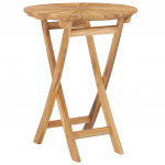 Kokkupandav aialaud, &oslash; 60 cm, tiikpuu